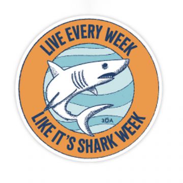 Shark Week Decal Sticker